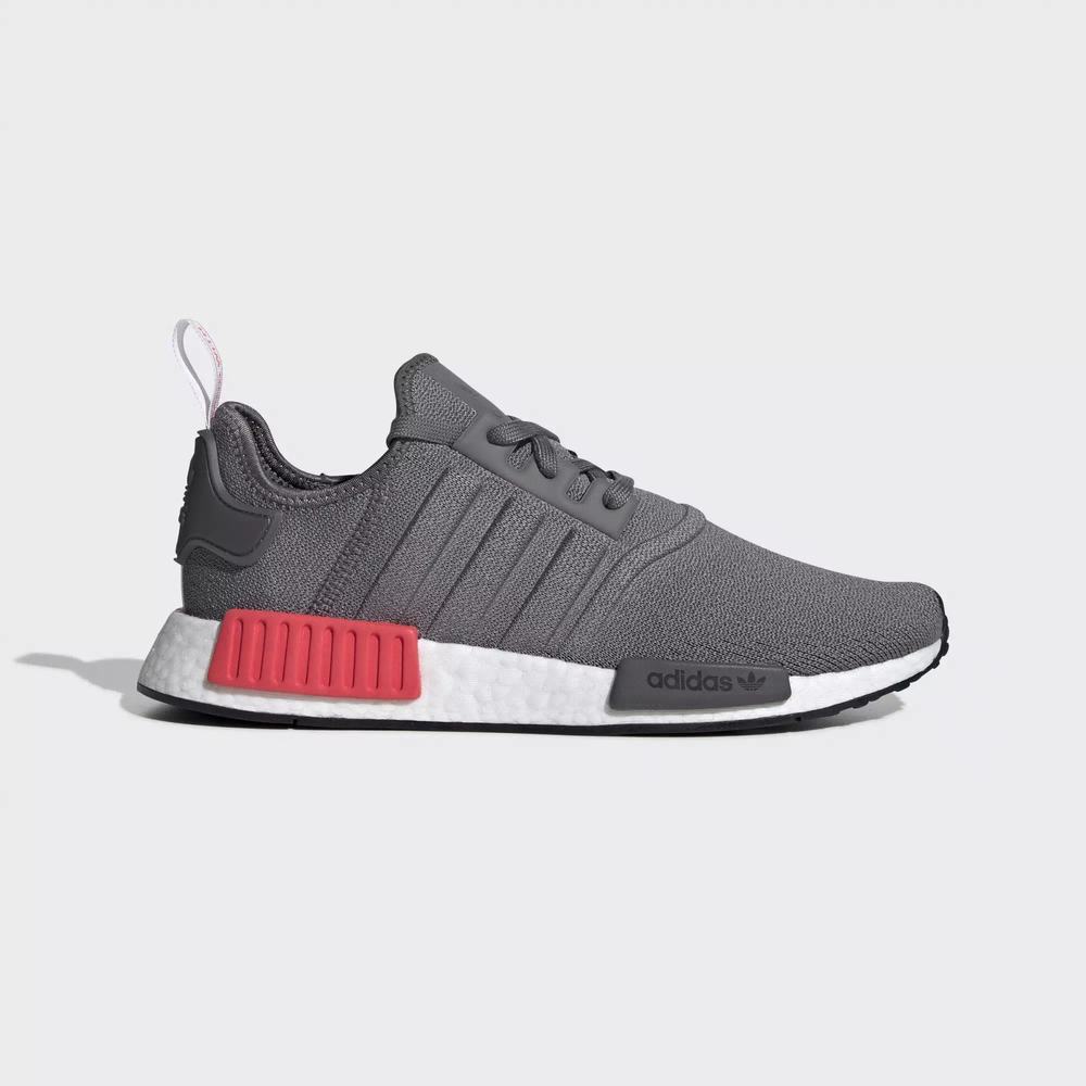 Adidas NMD R1 Tenis Grises Para Hombre (MX-52221)